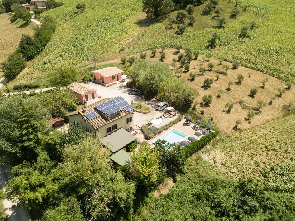 Country House Villa Sabrina San Ginesio Exterior foto