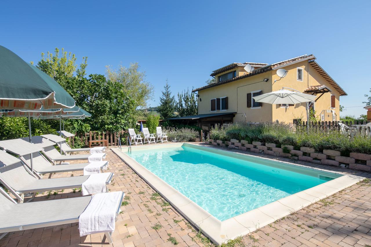 Country House Villa Sabrina San Ginesio Exterior foto